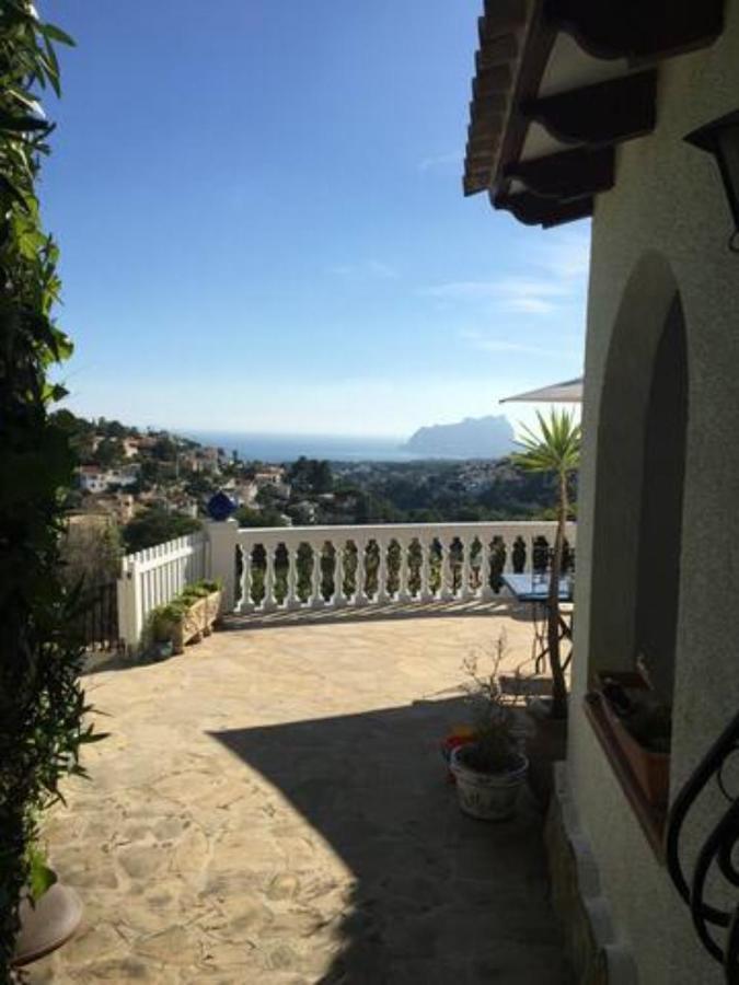Charming Villa In Montemar With Private, Heated Pool And Sea Views Benissa Exterior photo